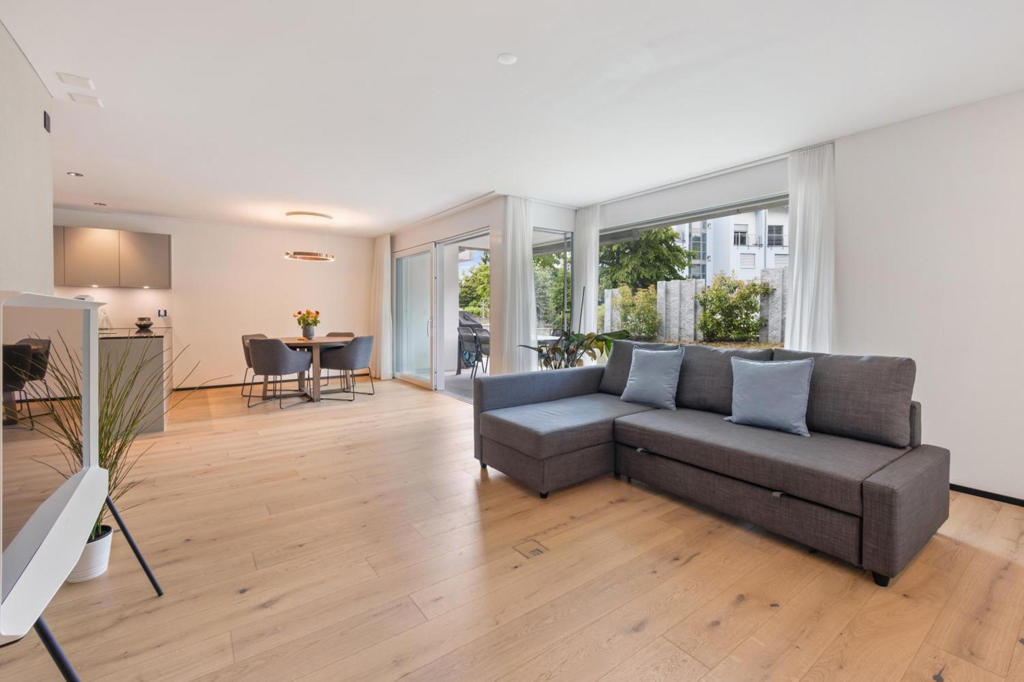 The R Apartment Zugerberg - Ev Wallbox - Terrasse Geroldswil Bagian luar foto