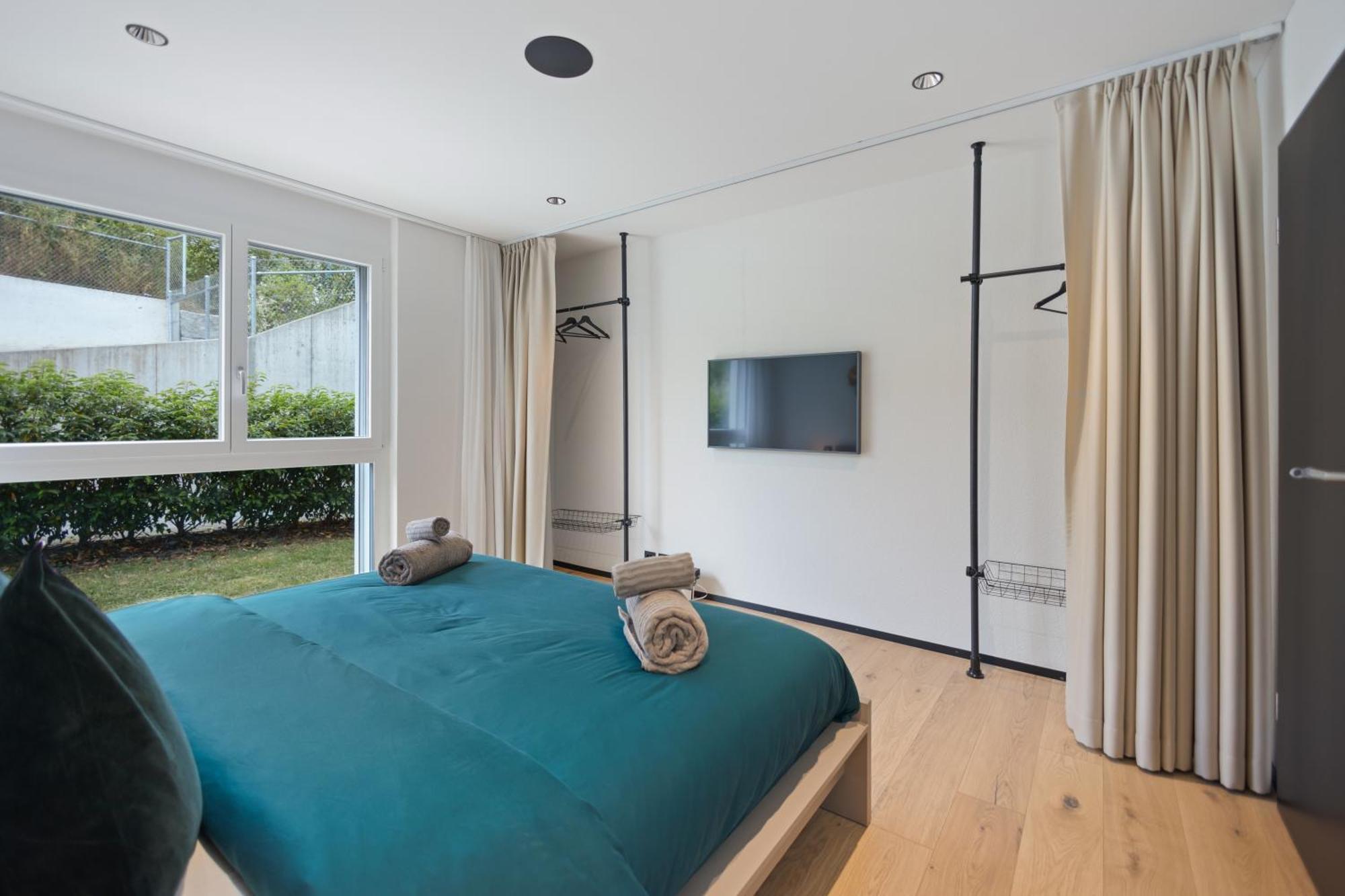 The R Apartment Zugerberg - Ev Wallbox - Terrasse Geroldswil Bagian luar foto